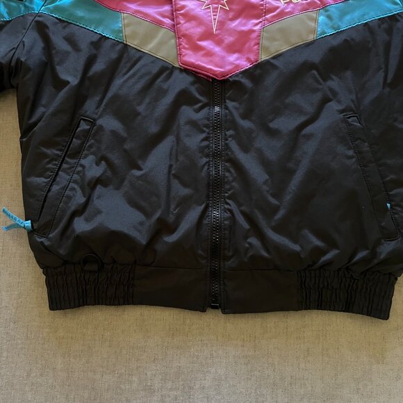 Vintage Polaris Snowmobile Indy Racing Thermoloft Jacket Adult Large Black USA - Picture 9 of 15